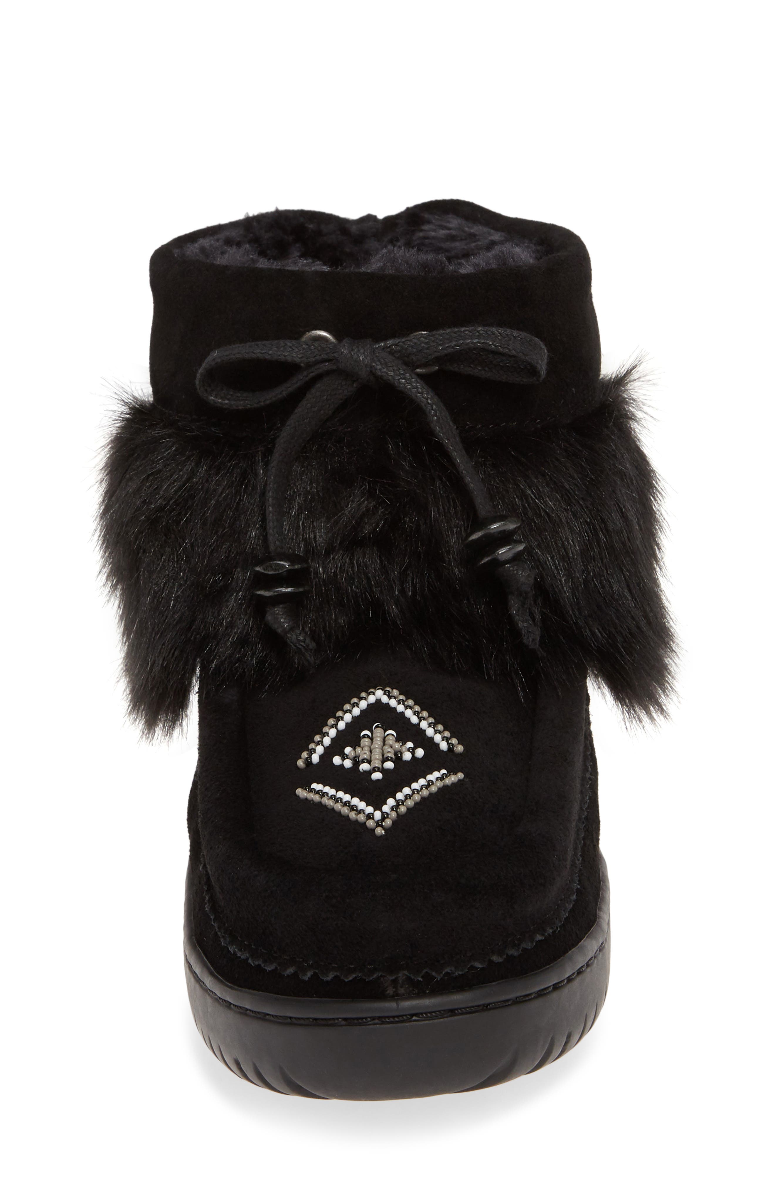 Manitobah Mukluks Keewatin Faux Fur Boot, Alternate, color, 