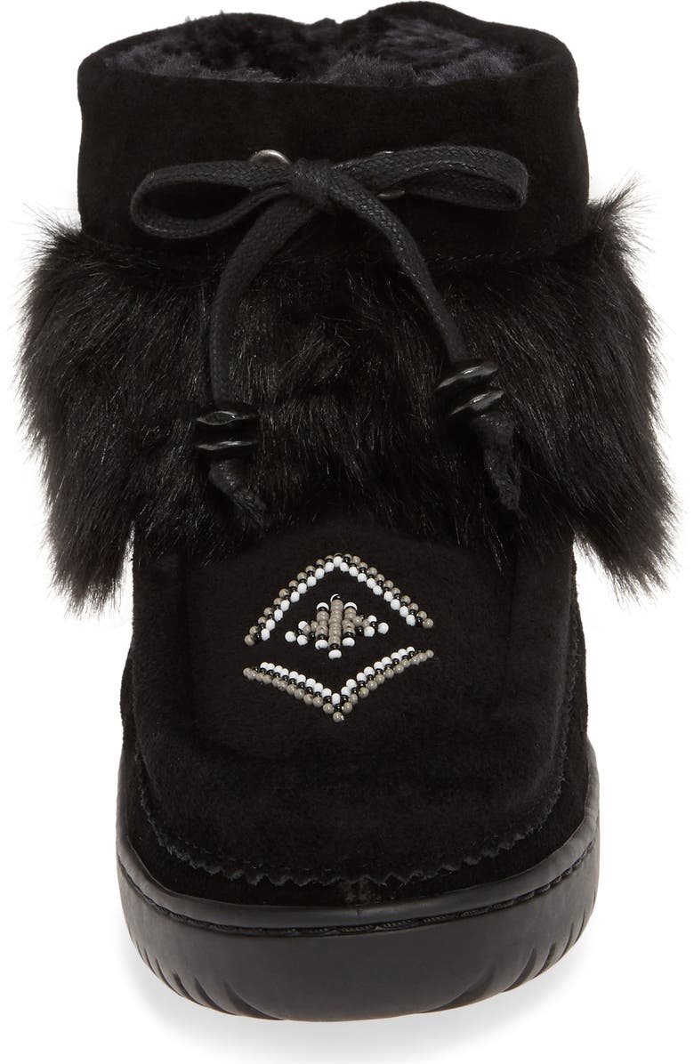 Manitobah Mukluks Keewatin Faux Fur Boot, Alternate, color,