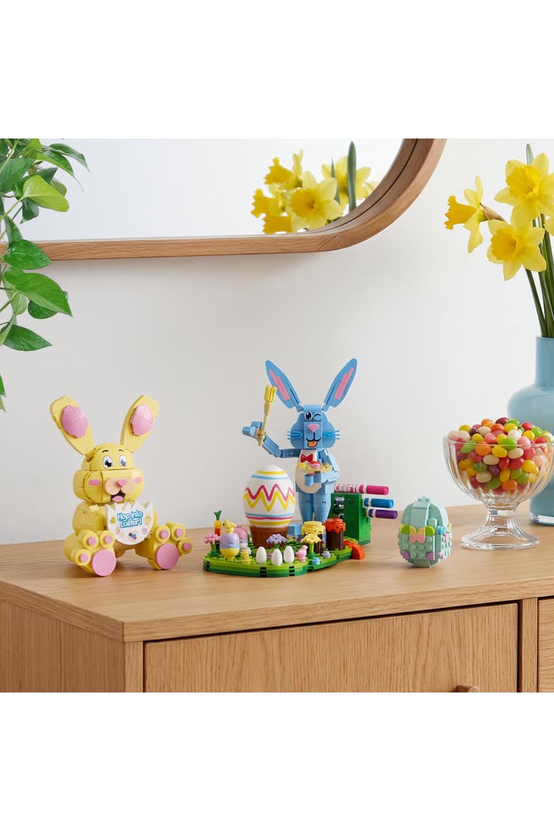 Easter DIY Egg Building Set, Alternate, color, White