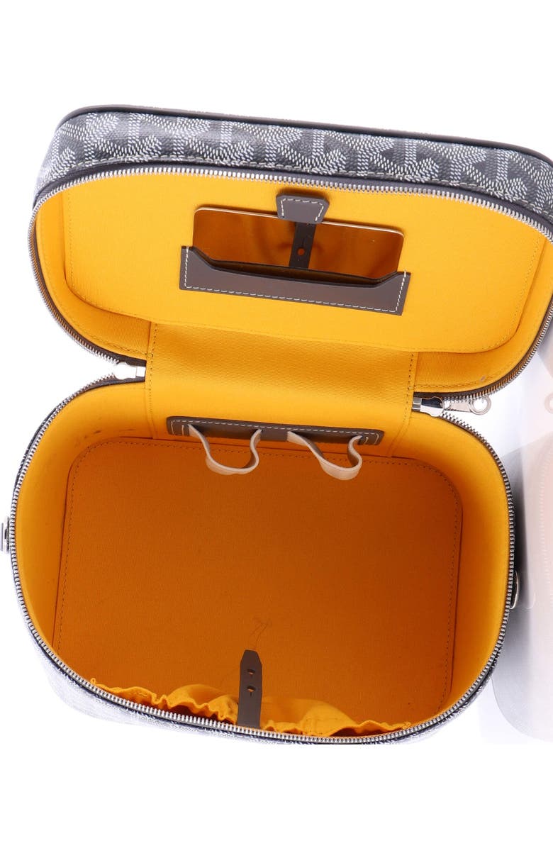 Pre-Owned Goyard Muse Vanity Case Coated Canvas, Alternate, color, Gray
