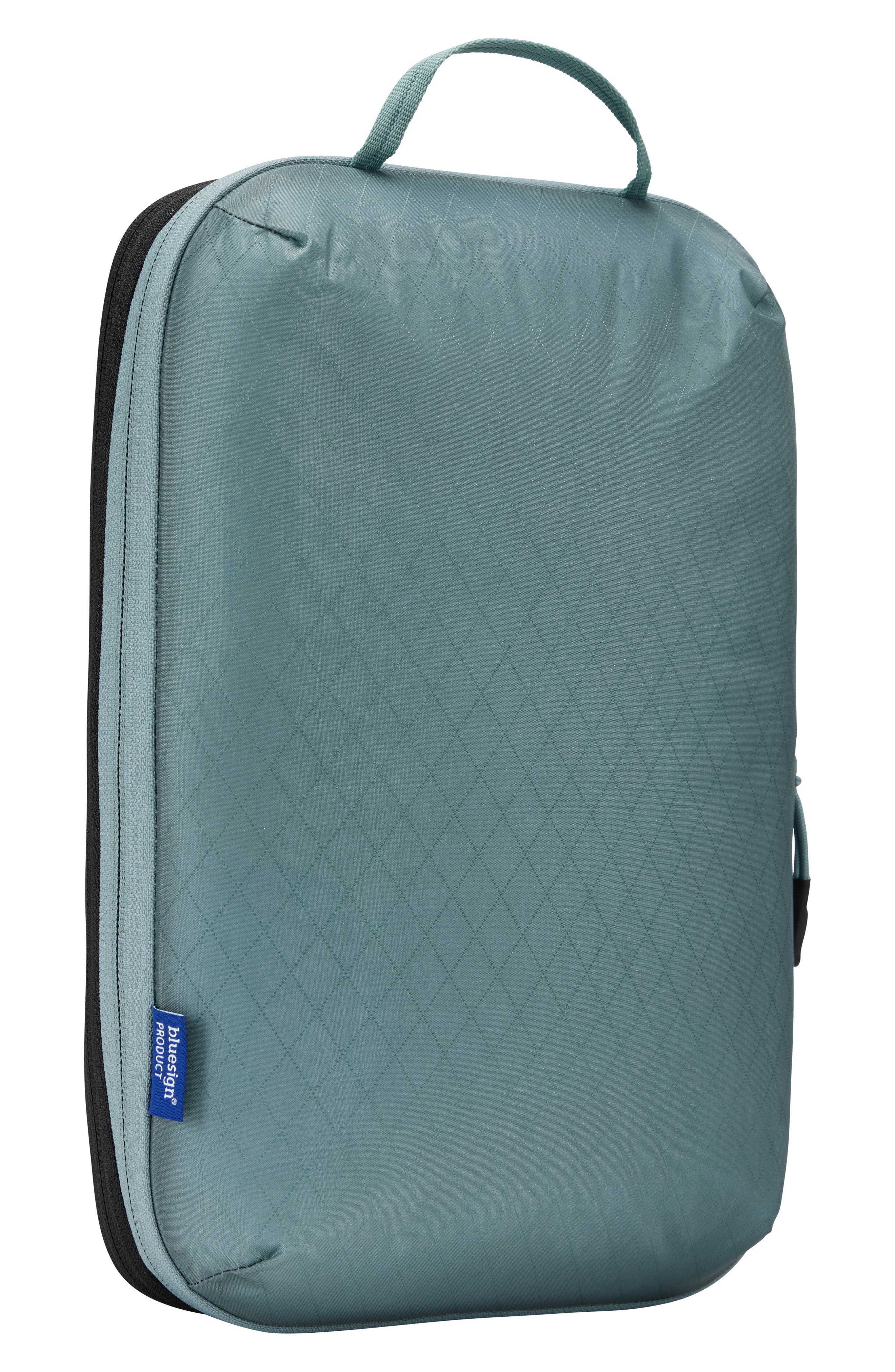 Thule Medium Compression Nylon Ripstop Packing Cube, Alternate, color, Pond Gray