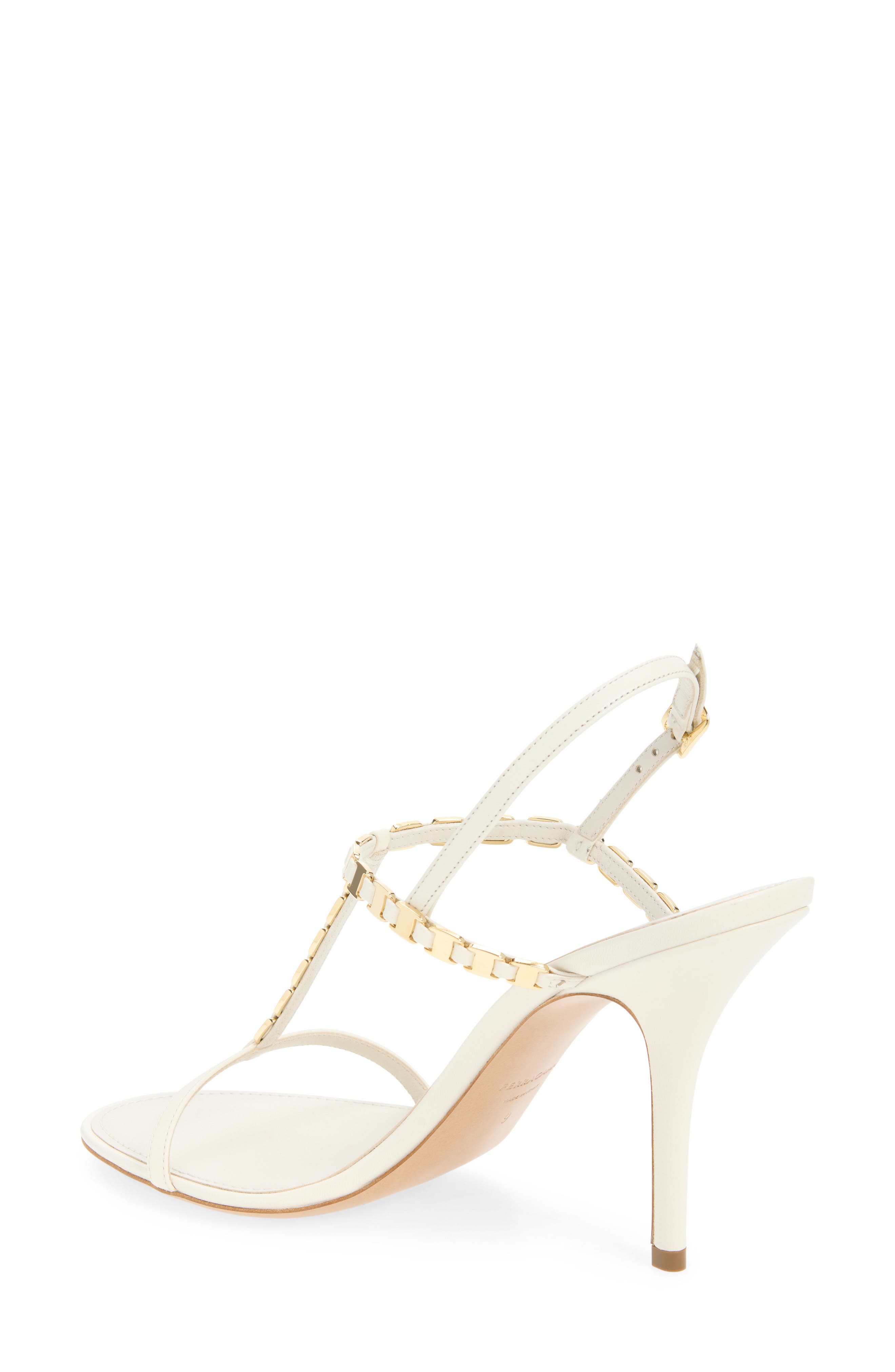 FERRAGAMO Estea Slingback T-Strap Sandal, Alternate, color, Florence Mascarpone