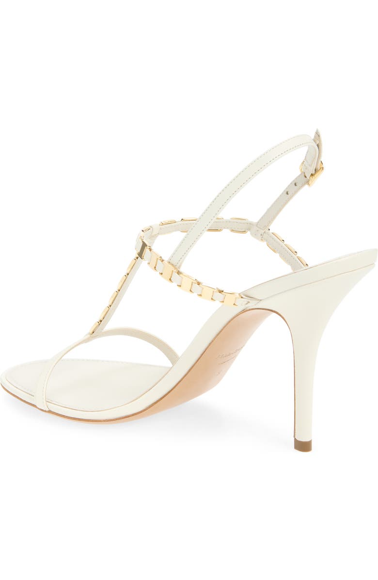 FERRAGAMO Estea Slingback T-Strap Sandal, Alternate, color, Florence Mascarpone