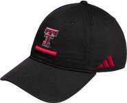 adidas Men's adidas Black Texas Tech Red Raiders Locker Room Adjustable Slouch Hat