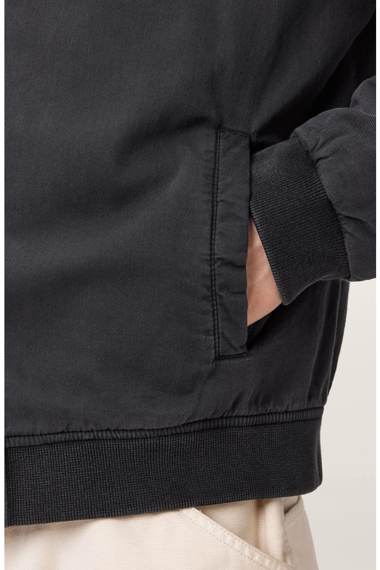 Forres Cotton Twill Bomber Jacket, Alternate, color, BLAINN BLACK