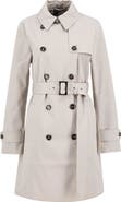 Barbour Greta Belted Water Resistant Twill Trench Coat