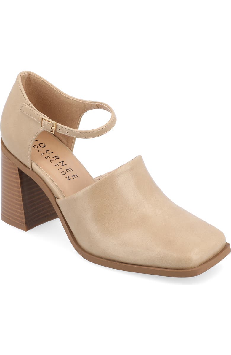 Journee Collection Bobby Pump, Main, color, Tan