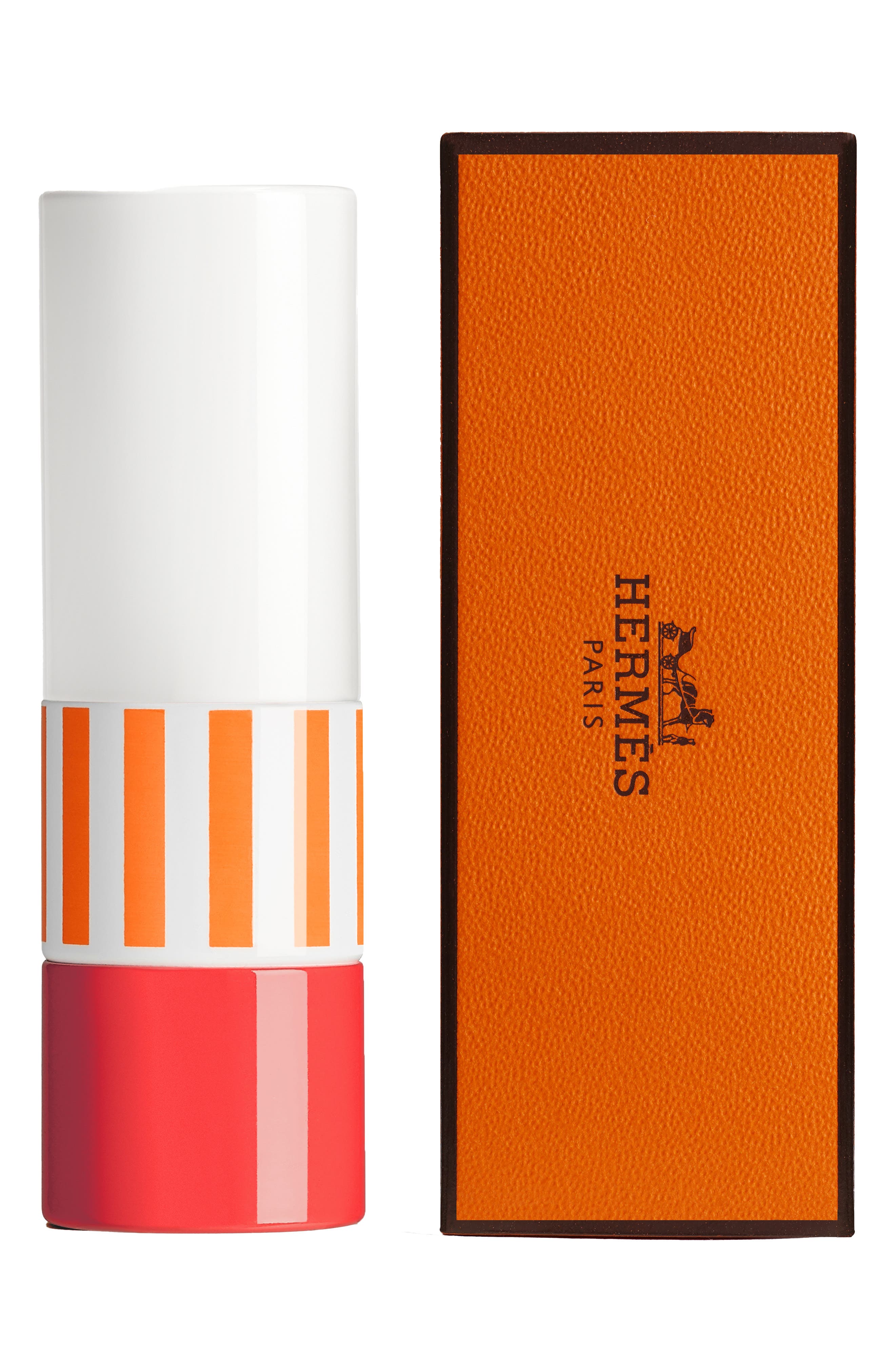 Rouge Hermès - Shiny lipstick, Limited edition, 22 Brun Yachting
