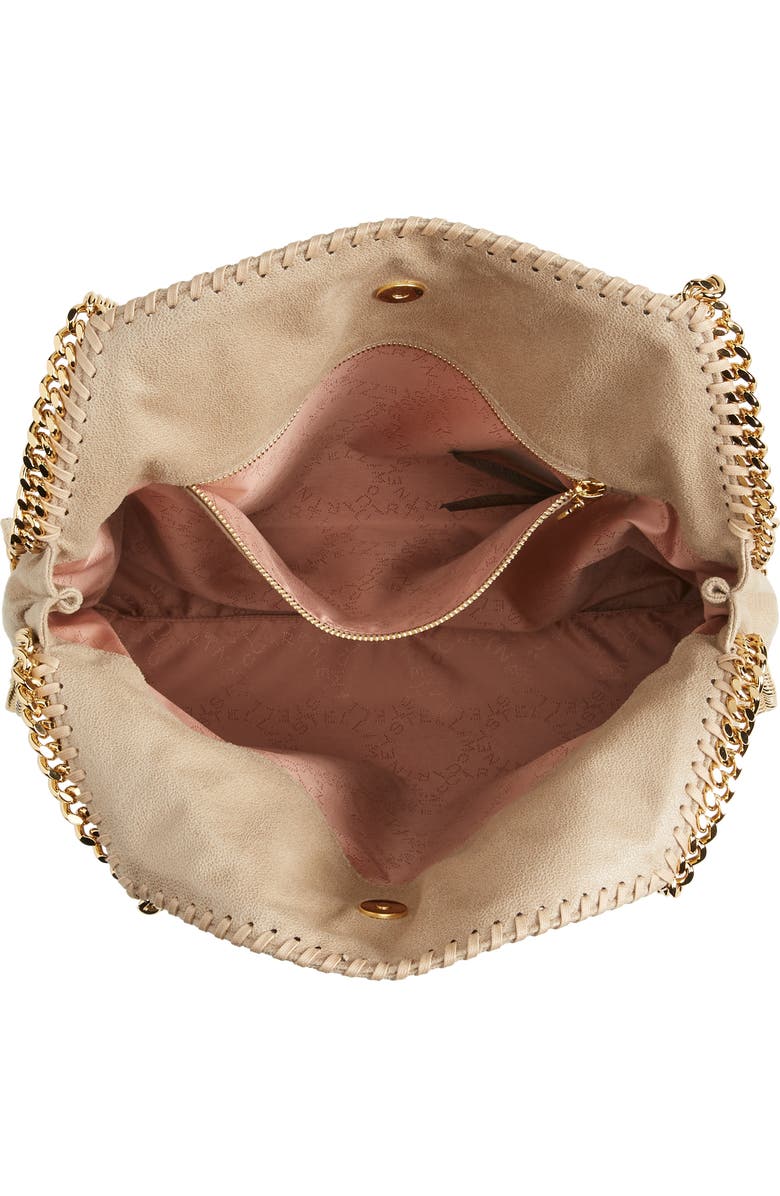 Stella McCartney Small Falabella Shaggy Deer Faux Leather Tote, Alternate, color,