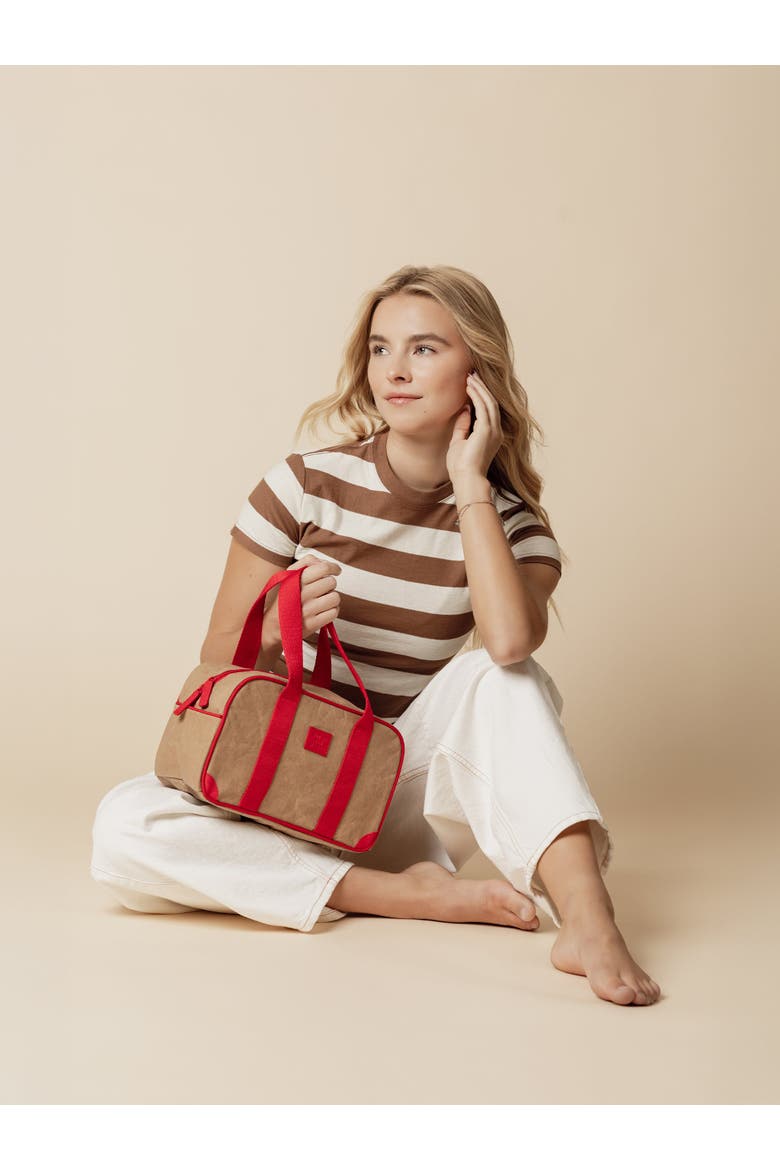 On the Move Lunch Cooler, Alternate, color, Poppy