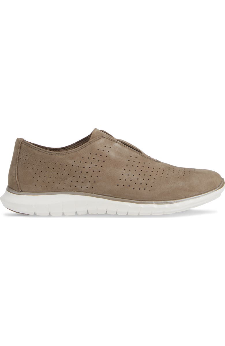 Hush Puppies<sup>®</sup> Tricia Perforated Slip-On Sneaker, Alternate, color,