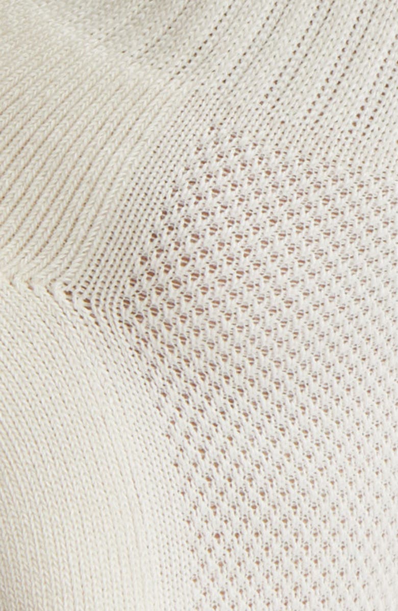 Le Bon Shoppe Boyfriend Crew Socks, Alternate, color, Milk