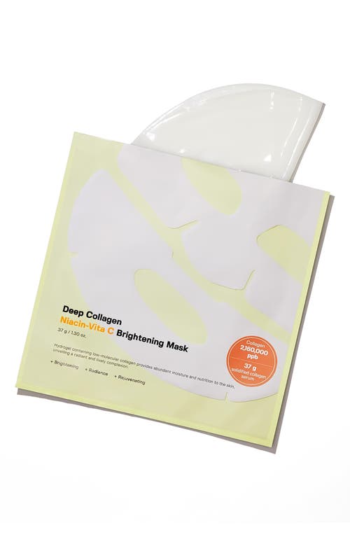 Sungboon Editor Deep Collagen Niacin-vita C Brightening Mask In Transparent