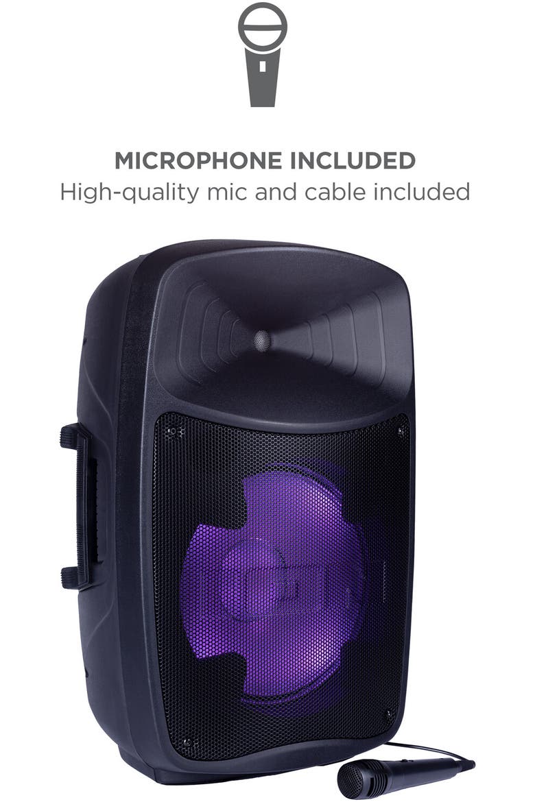 Pro Glow Ultra Portable Bluetooth Speaker, Alternate, color, Multicolor