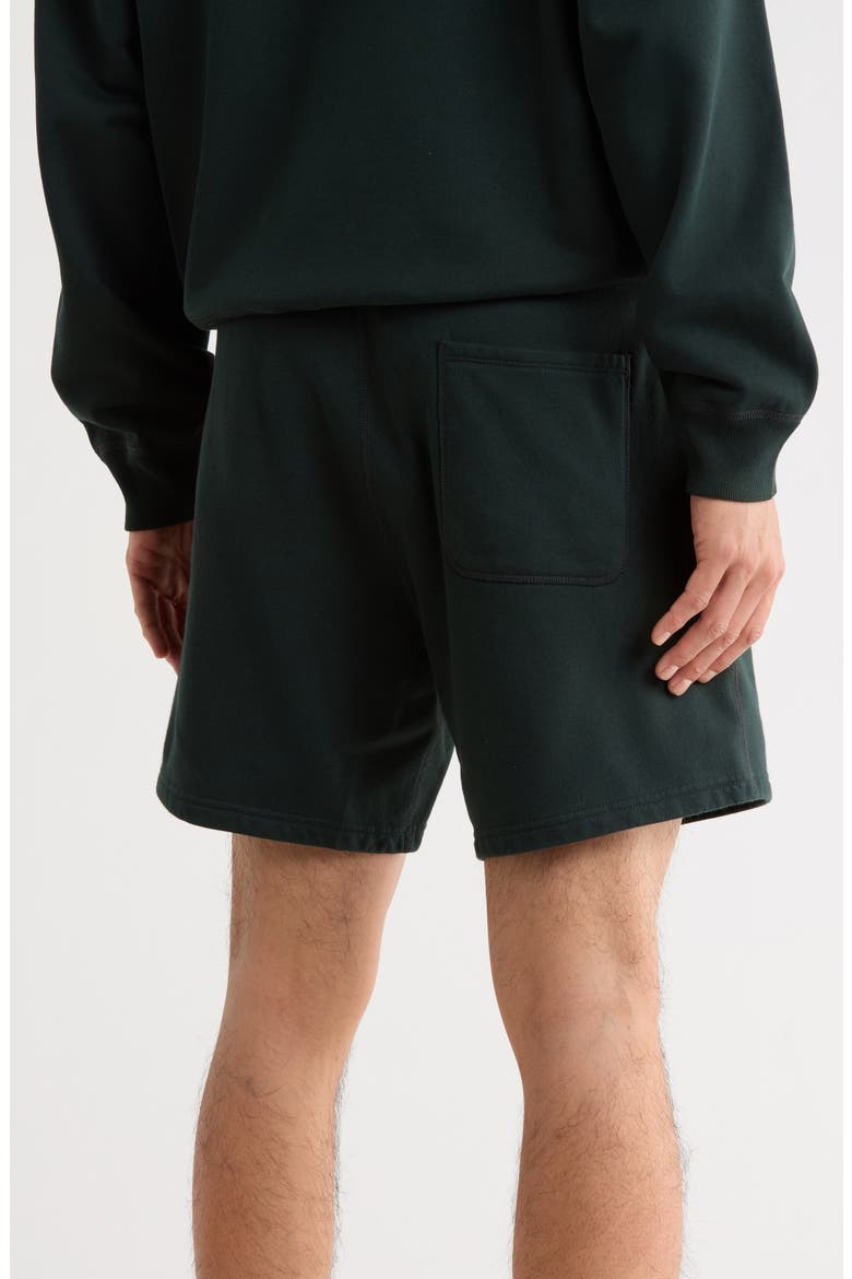 French Terry Sweat Shorts, Alternate, color, PETROL