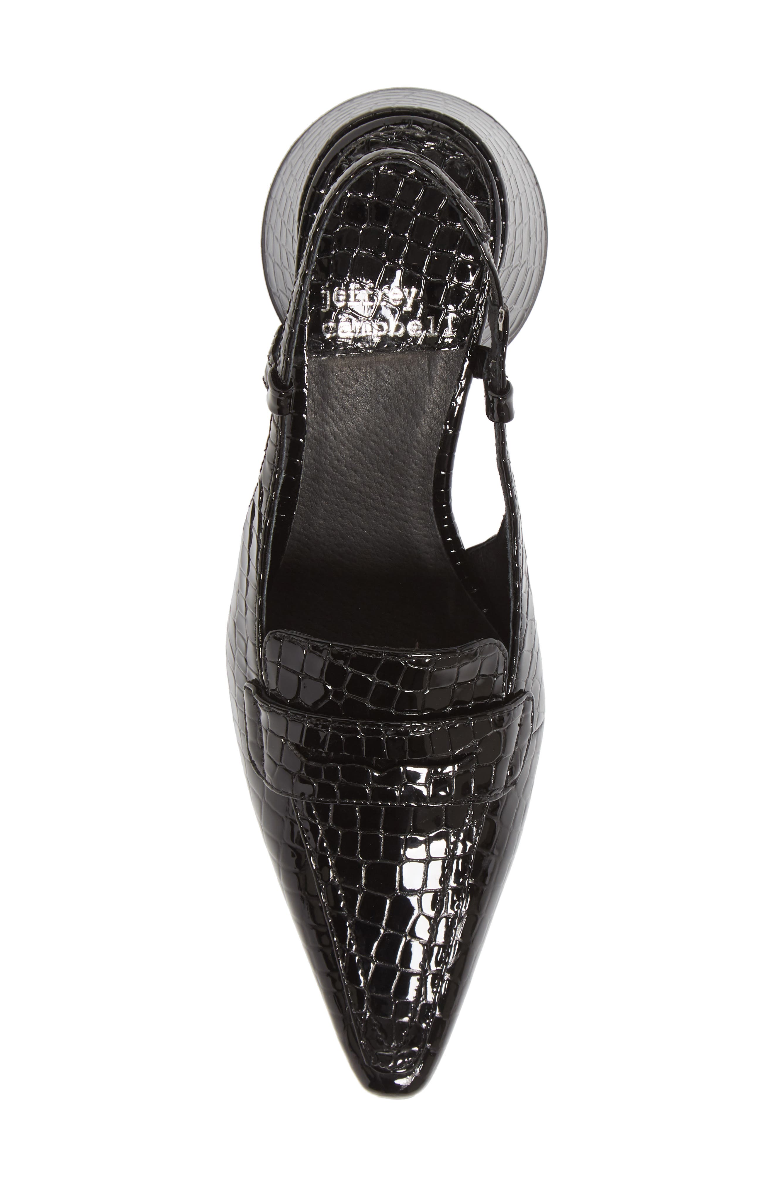 Jeffrey Campbell Ferway Slingback Loafer Pump, Alternate, color, 