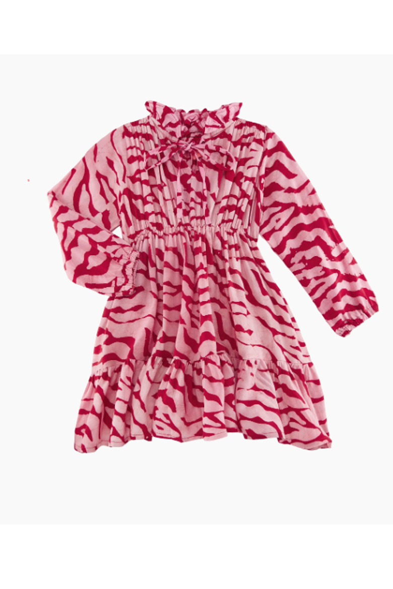 Kids Tayo Dress, Alternate, color, Red