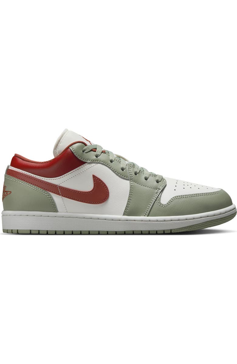 Nike Air Jordan 1 Low Sneaker, Alternate, color, Sail/ Jade Horizon