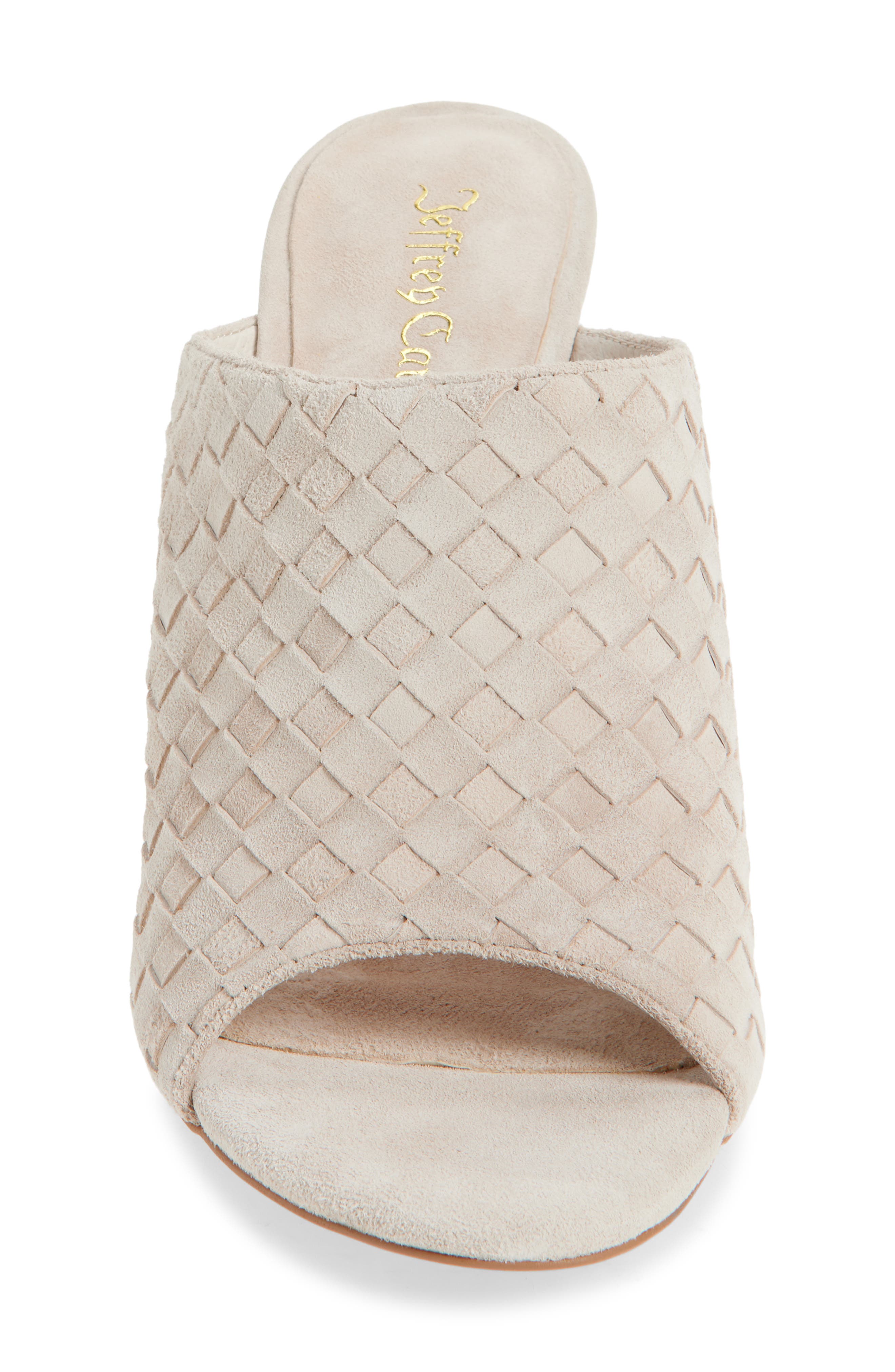 Bonsoir Slide Sandal, Alternate, color, BONE SUEDE