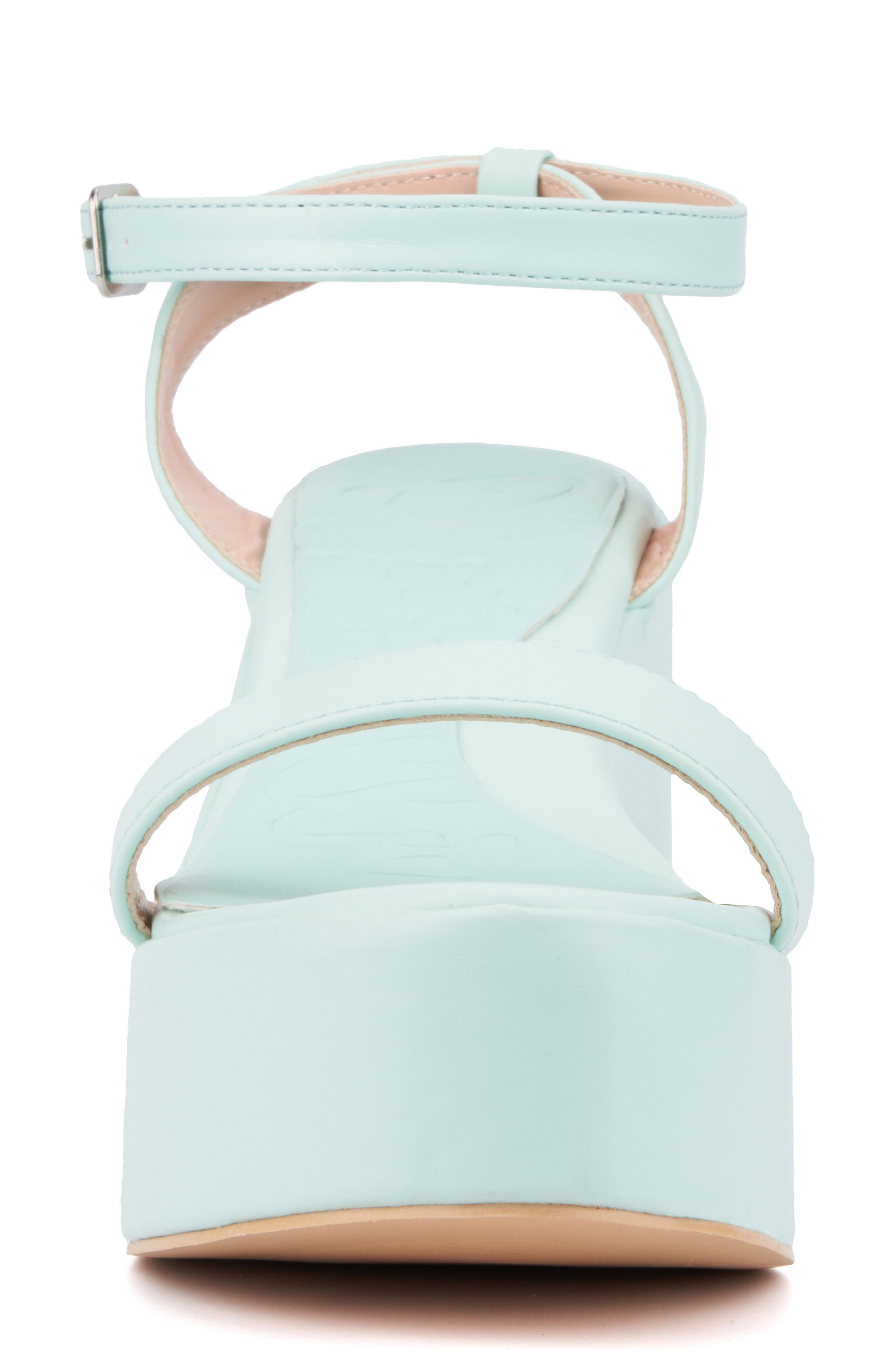 OLIVIA MILLER Charmer Platform Sandal, Alternate, color, Mint