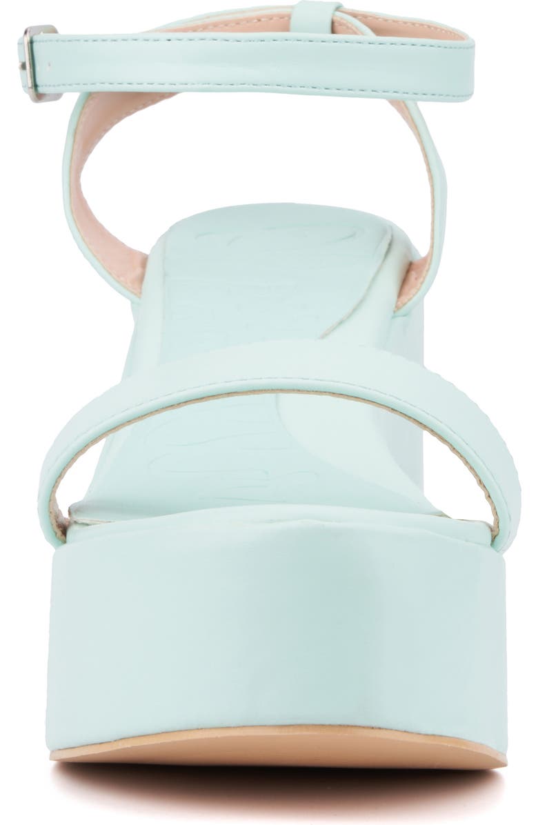 OLIVIA MILLER Charmer Platform Sandal, Alternate, color, Mint