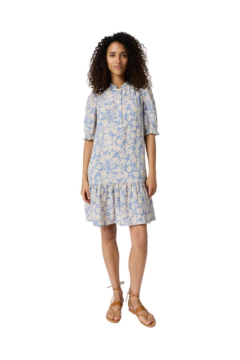 Romie Dropped Waist Mini Dress, Alternate, color, Sky Blue