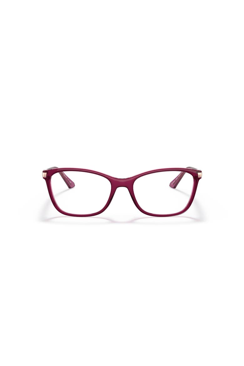 53mm Rectangle optical glasses, Alternate, color, Violet