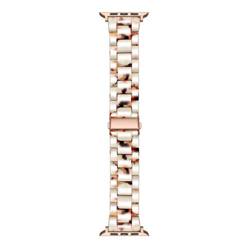 Posh Tech Claire Resin Link Band For Apple Watch In Multi