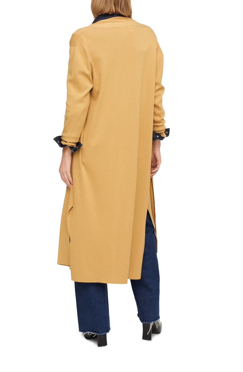 MANGO Women's Oversize Open Front Cardigan, Alternate, color,