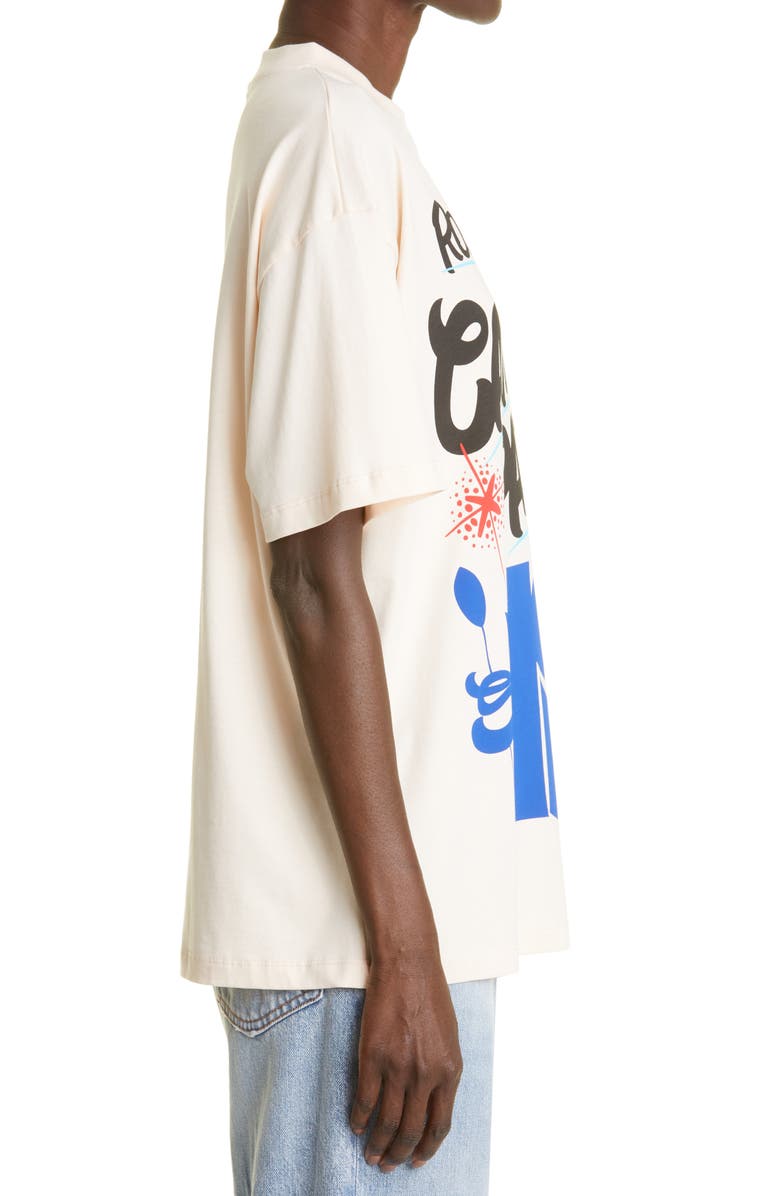 HFD x Peter Paid Unisex Spin Spin Royal House Graphic Tee, Alternate, color,