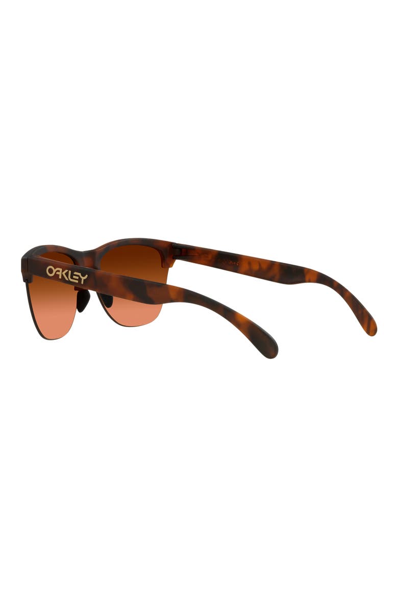 Frogskins Lite 63mm Gradient Oversized Round Sunglasses, Alternate, color, BROWN TORT