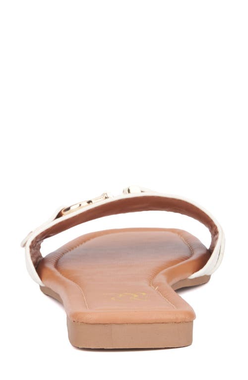 New York And Company Nastia Sandal In White