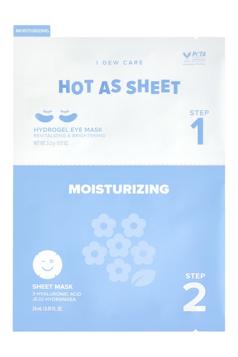 Hot as Sheet Mask Duo, Main, color, NO COLOR