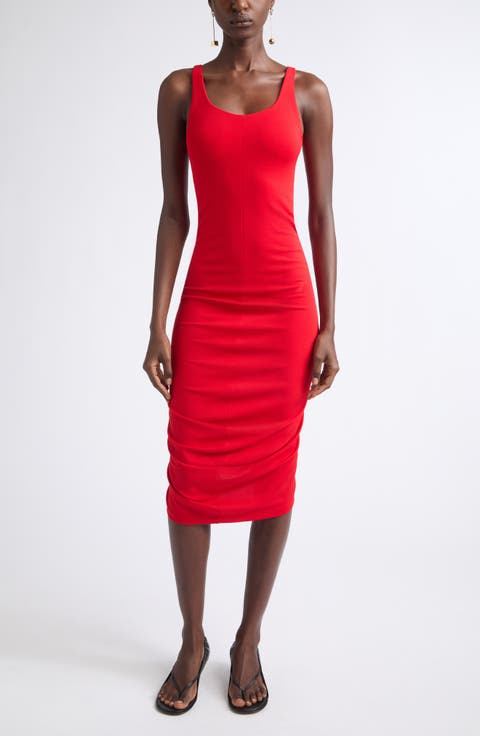 Regata Scoop Neck Midi Dress