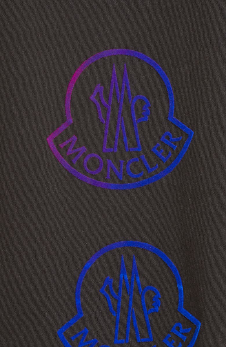 Moncler Men's Degradé Logo Graphic Tee, Alternate, color, 