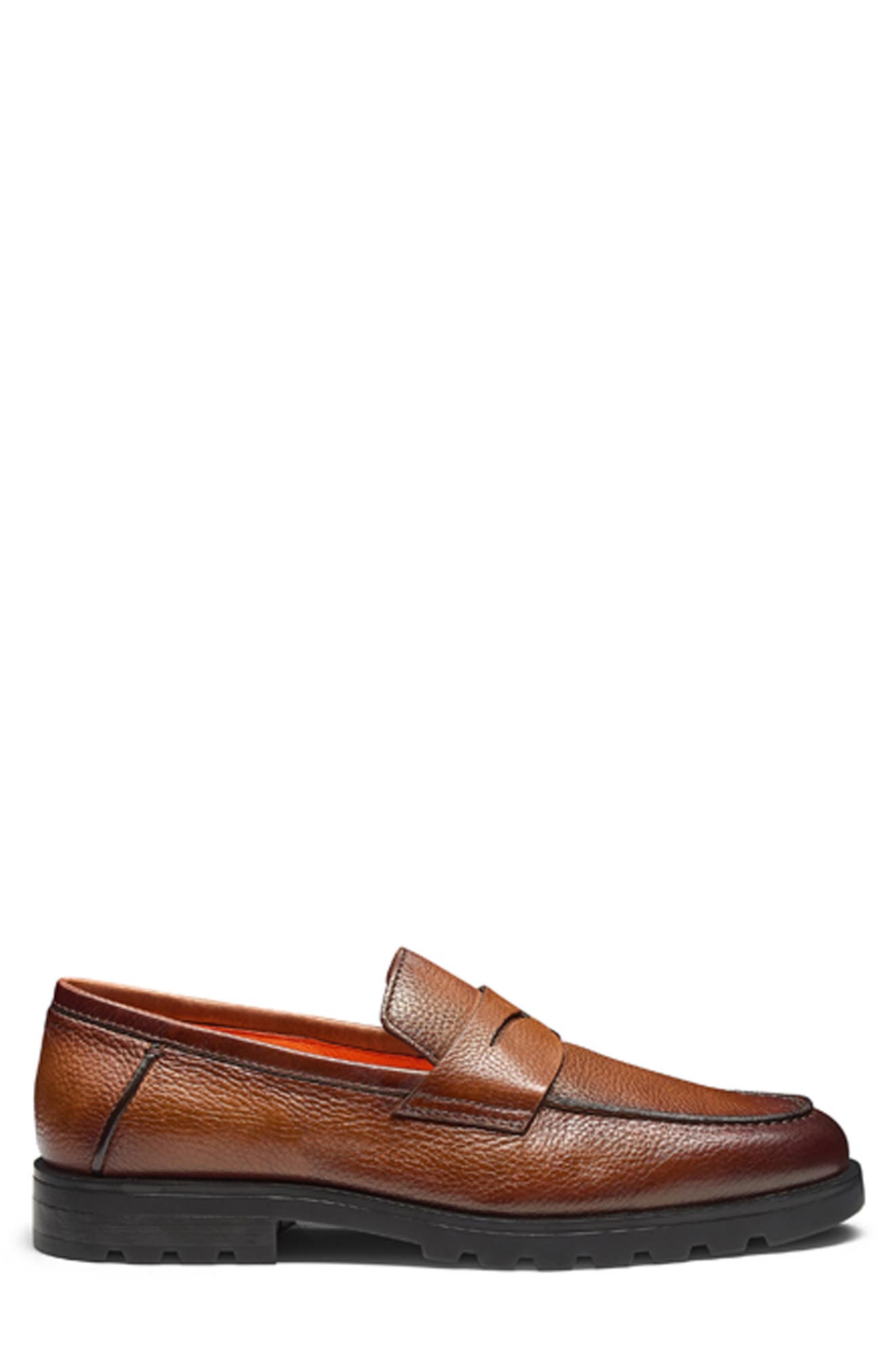 Rock Penny Loafer, Alternate, color, DARK BROWN