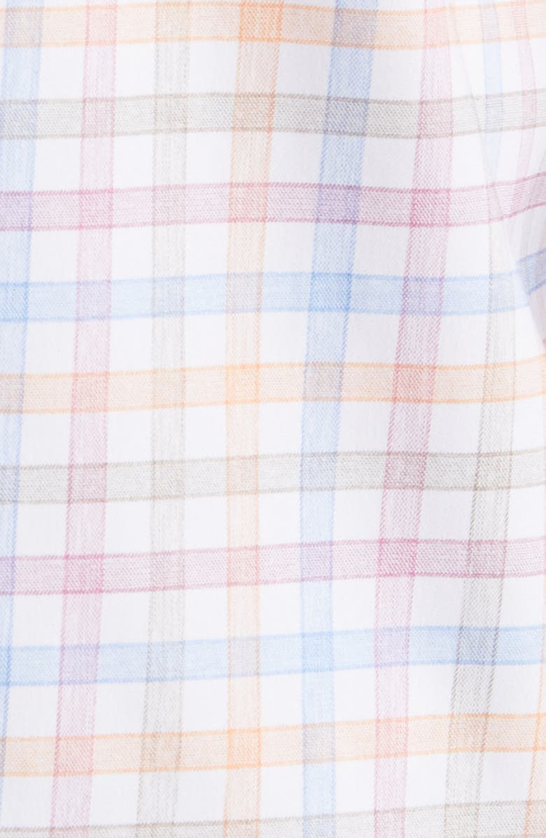 johnnie-O Scull Check Performance Button-Down Shirt, Alternate, color, 