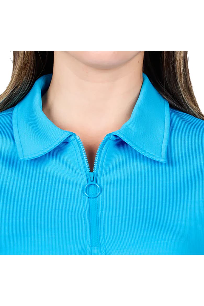 Staples Quarter-Zip Womens Golf Pullover, Alternate, color, Electric Blue