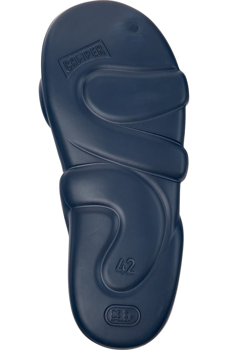 Camper Kobarah Flat Slingback Sandal, Alternate, color, Navy