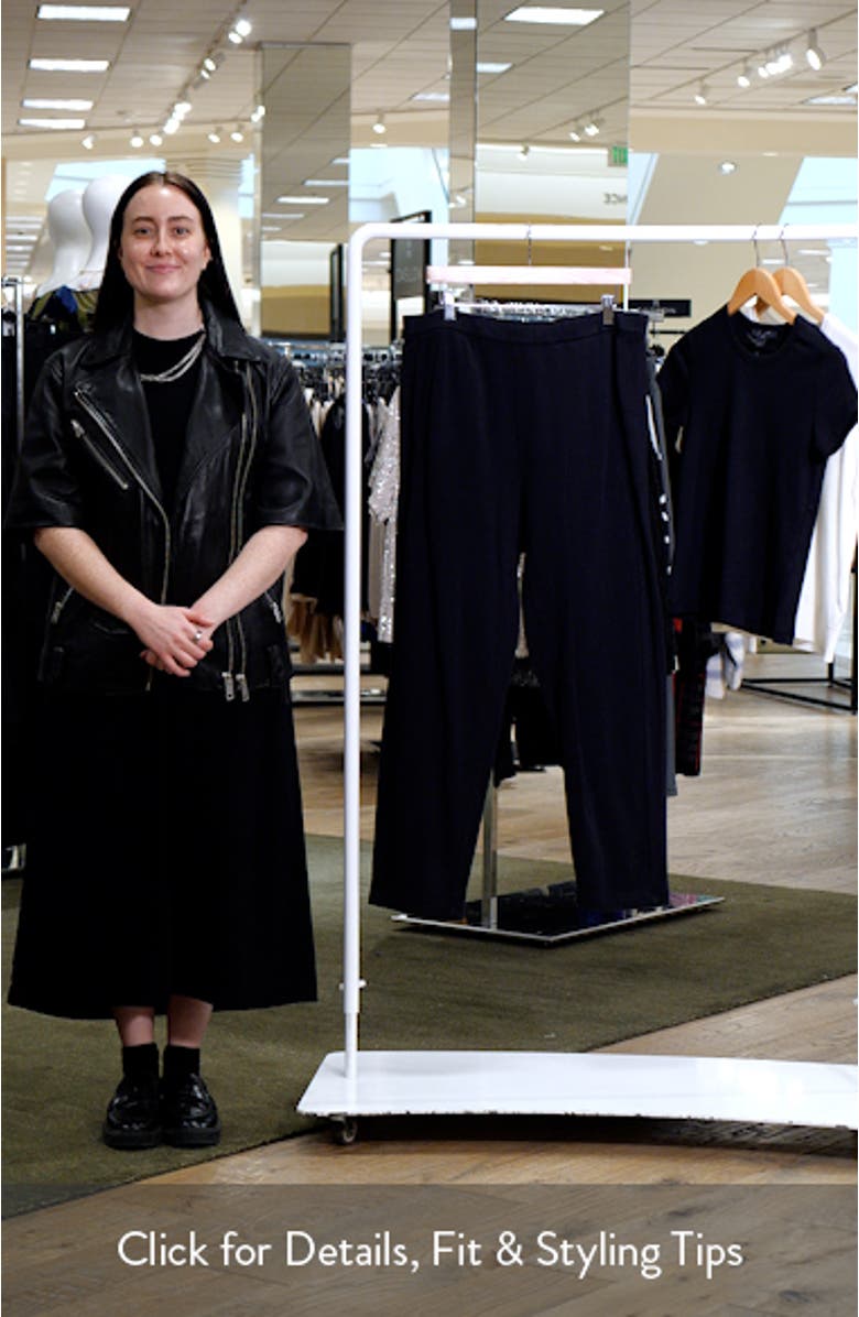 Slouch Organic Cotton Ankle Pants, sales video thumbnail