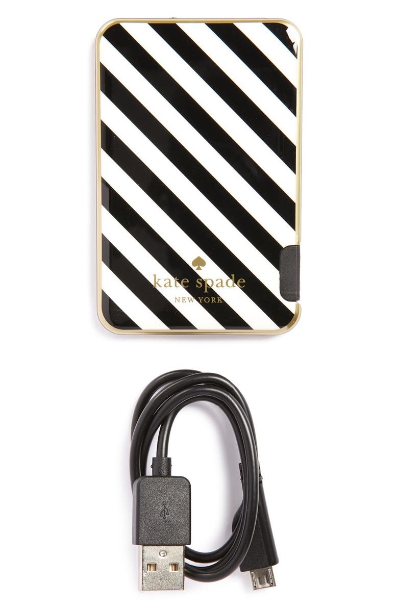 Kate Spade New York slim portable charger, Main, color, 