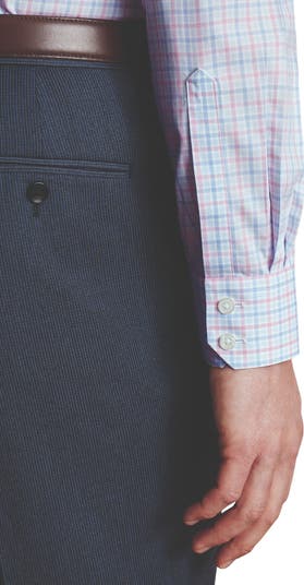 Check Non-Iron Twill Cutaway Slim Fit Shirt Single Cuff