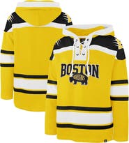 '47 Men's '47 Gold Boston Bruins 2026 NHL Stadium Series Superior Lacer Hoodie
