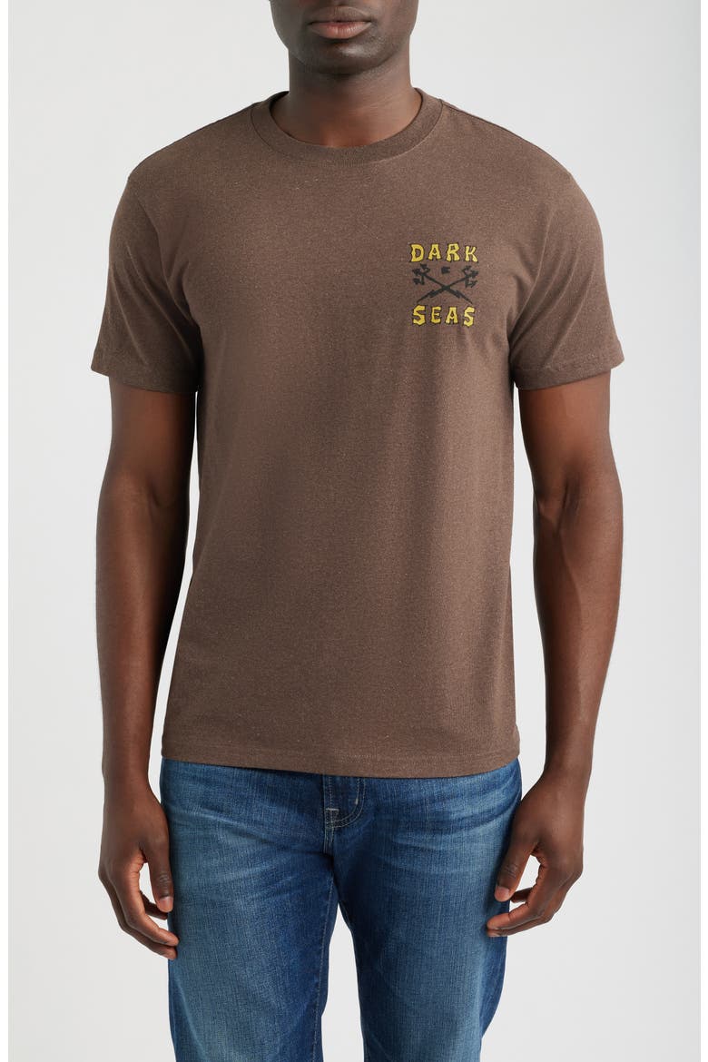 Foremost Graphic T-shirt, Main, color, HEATHER BROWN