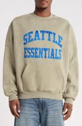 Fear of God Essentials Seattle Seahawks 90s Relaxed Crewneck Sweatshirt