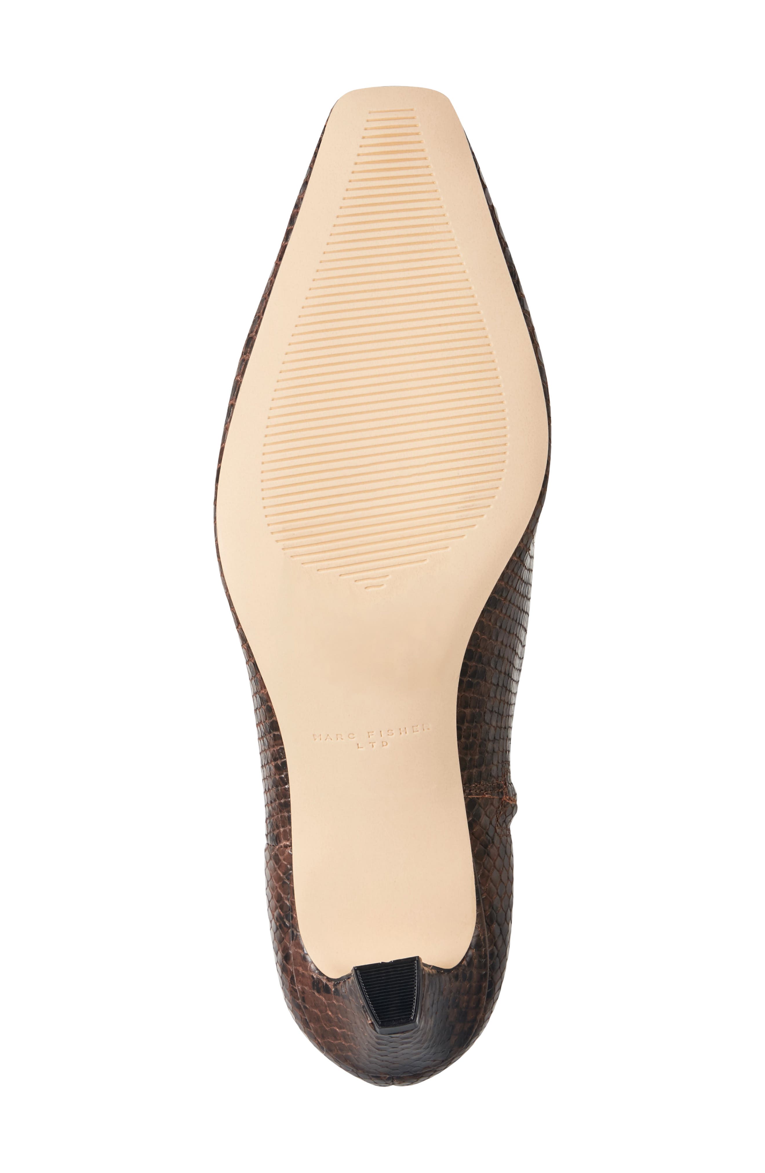 Danai Kitten Heel Bootie, Alternate, color, BROWN/ BROWN