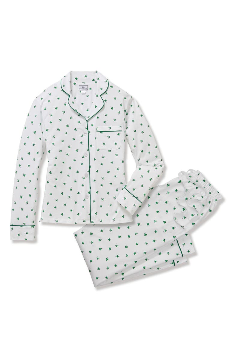 Petite Plume Featherweight Pima Cotton Pajamas, Main, color,
