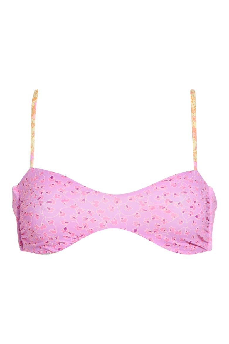 Folk Story Reversible Trilet Bikini Top, Alternate, color, FOLK STORY