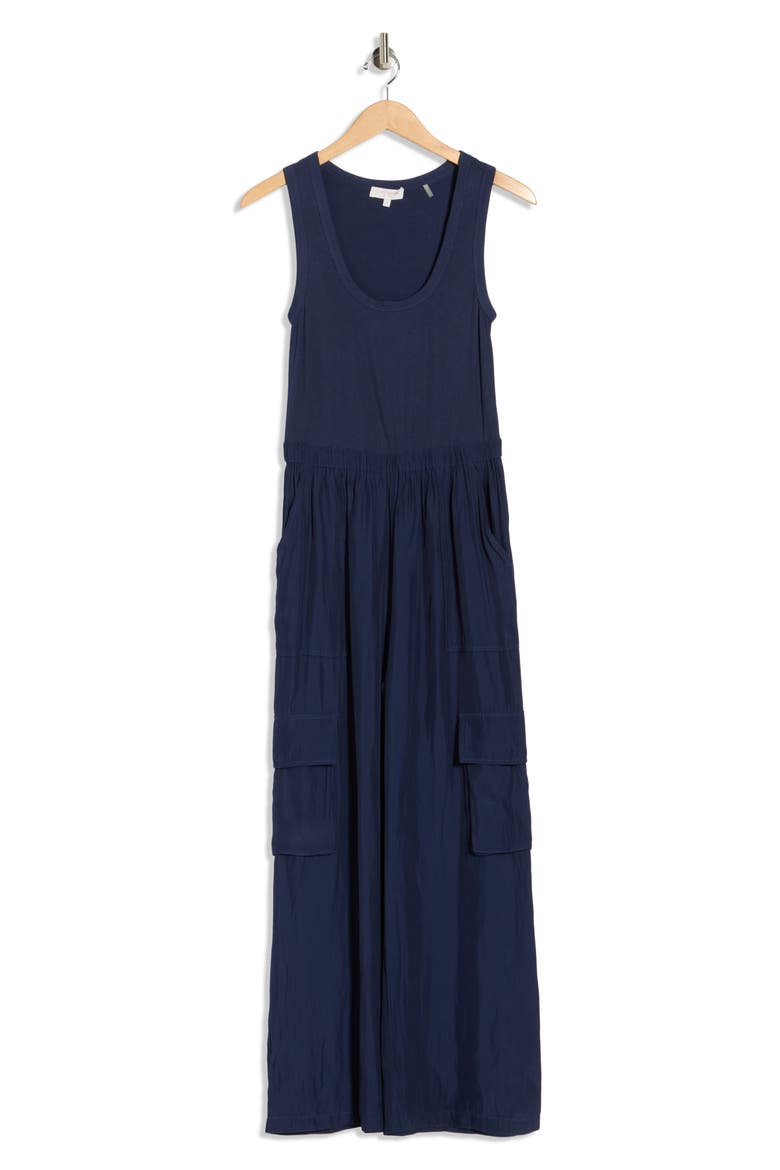 Cary's Wide Leg Jumpsuit, Alternate, color, SPRING NAVY