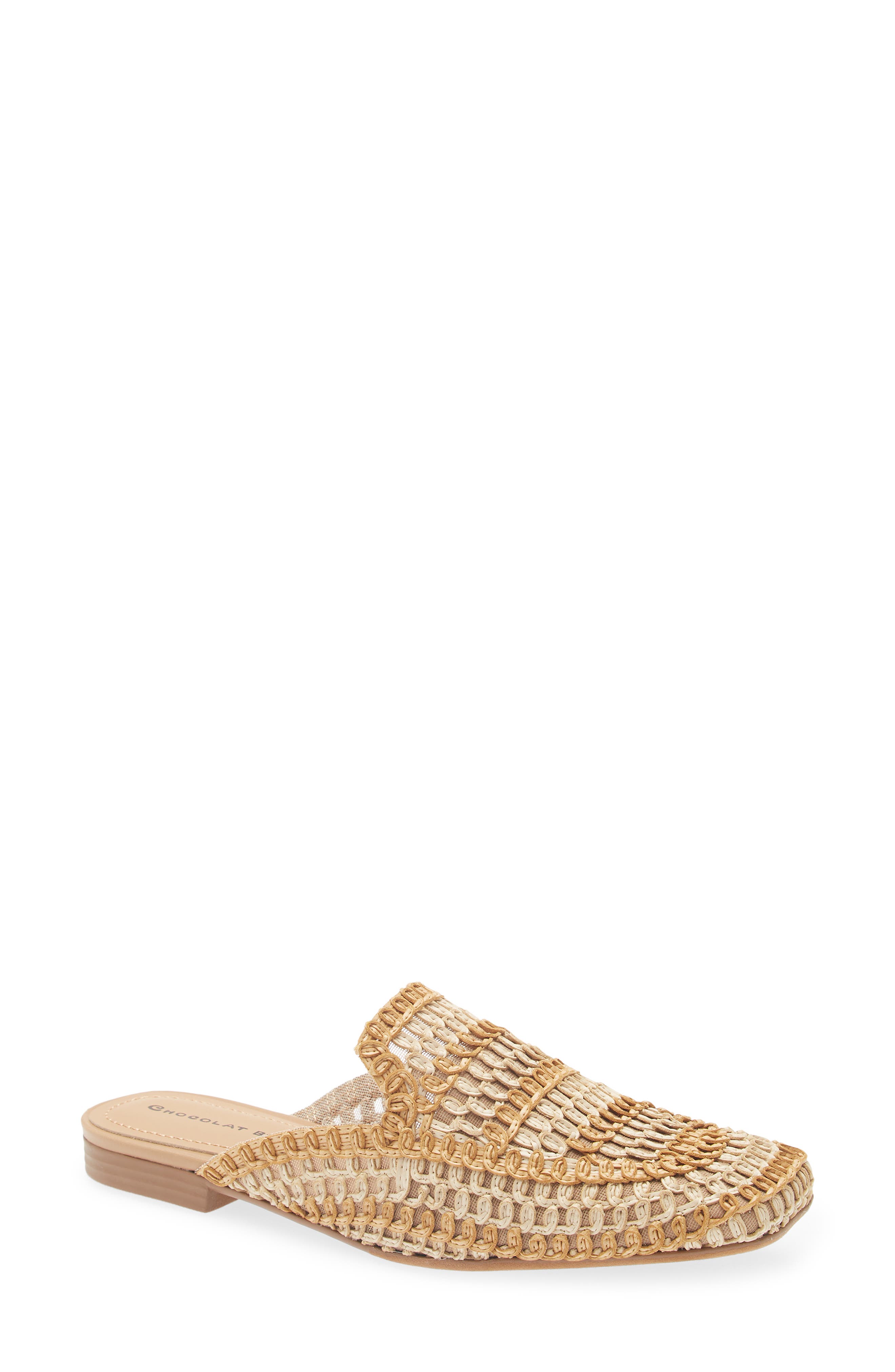 Chocolat Blu Charlie Woven Mule, Main, color, 
